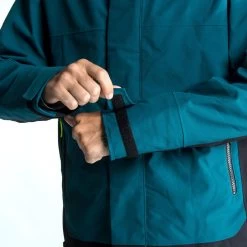 Tribord Blouson De Voile - Veste De Pluie Sailing 500 Homme Pétrole Jaune -Équipement De Plein Air blouson de voile veste de pluie sailing 500 homme petrole jaune 8