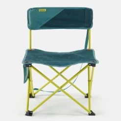 Quechua CHAISE BASSE PLIANTE DE CAMPING MH100 Jaune -Équipement De Plein Air chaise basse pliante de camping mh100 jaune 4