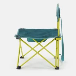 Quechua CHAISE BASSE PLIANTE DE CAMPING MH100 Jaune -Équipement De Plein Air chaise basse pliante de camping mh100 jaune 6