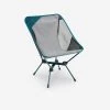 Quechua CHAISE BASSE PLIANTE DE CAMPING MH500 GRIS -Équipement De Plein Air chaise basse pliante de camping mh500 gris