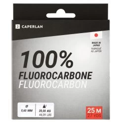 FIL DE PÊCHE FLUOROCARBONE 100% 25M -Équipement De Plein Air fil de peche fluorocarbone 100 25m 2