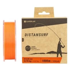 Fil Pêche En Surfcasting Orange DISTANSURF -Équipement De Plein Air fil peche en surfcasting orange distansurf 5