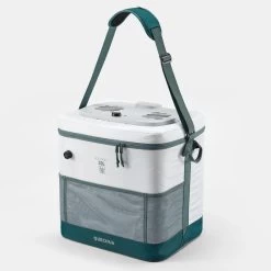 Quechua GLACIÈRE SOUPLE ÉLECTRIQUE DE CAMPING - 30 LITRES - CONSERVATION AU FRAIS 96 H -Équipement De Plein Air glaciere souple electrique de camping 30 litres conservation au frais 96 h 9