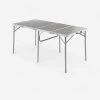 Quechua GRANDE TABLE DE CAMPING PLIANTE - 6 À 8 PERSONNES -Équipement De Plein Air grande table de camping pliante 6 a 8 personnes