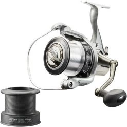 Moulinet De Pêche En Surfcasting ADONIS 5000 SILVER -Équipement De Plein Air moulinet de peche en surfcasting adonis 5000 silver 7