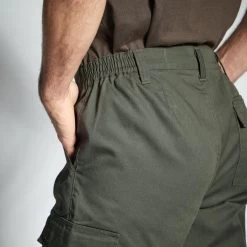 PANTALON CARGO RESISTANT STEPPE 300 VERT -Équipement De Plein Air pantalon cargo resistant steppe 300 vert 5