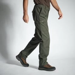 PANTALON CARGO RESISTANT STEPPE 300 VERT -Équipement De Plein Air pantalon cargo resistant steppe 300 vert 8