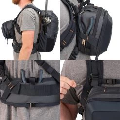 Sac à Dos De Pêche Chest Pack 500 15L + 5L -Équipement De Plein Air sac a dos de peche chest pack 500 15l 5l 6