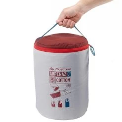 Quechua SAC DE COUCHAGE EN COTON POUR LE CAMPING - ARPENAZ 0° COTON 21 Quechua SAC DE COUCHAGE EN COTON POUR LE CAMPING - ARPENAZ 0° COTON -Équipement De Plein Air sac de couchage en coton pour le camping arpenaz 0 coton 9