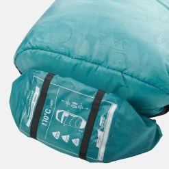 Quechua SAC DE COUCHAGE ENFANT 2 EN 1 - SLEEPIN BED JUNIOR 10°C BLEU -Équipement De Plein Air sac de couchage enfant 2 en 1 sleepin bed junior 10c bleu 6