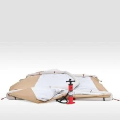 Quechua Séjour Gonflable De Camping - Air Seconds Base Connect Fresh - 6 Personnes -Équipement De Plein Air sejour gonflable de camping air seconds base connect fresh 6 personnes 4