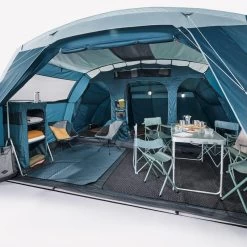 Quechua Tente à Arceaux De Camping - Arpenaz 6.3 - 6 Personnes - 3 Chambres -Équipement De Plein Air tente a arceaux de camping arpenaz 63 6 personnes 3 chambres 3