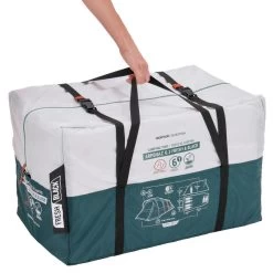 Quechua Tente à Arceaux De Camping - Arpenaz 6.3 F&B - 6 Personnes - 3 Chambres -Équipement De Plein Air tente a arceaux de camping arpenaz 63 f and b 6 personnes 3 chambres 3