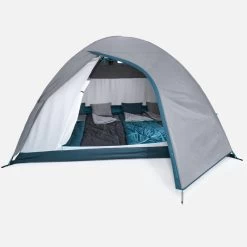 Quechua Tente De Camping - MH100 - 4 Places -Équipement De Plein Air tente de camping mh100 4 places 4