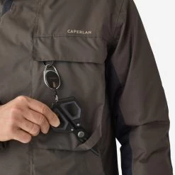 Veste De Pêche Imperméable Chaude Homme - FJ 500 TH Kaki -Équipement De Plein Air veste de peche impermeable chaude homme fj 500 th kaki 5