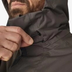 Veste De Pêche Imperméable Chaude Homme - FJ 500 TH Kaki -Équipement De Plein Air veste de peche impermeable chaude homme fj 500 th kaki 6