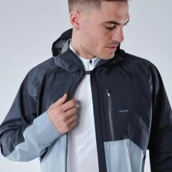 Quechua Veste Ultra Légère De Randonnée Rapide FH 900 Homme Bleu Grise. -Équipement De Plein Air veste ultra legere de randonnee rapide fh 900 homme bleu grise 5